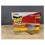 Raid Insect Control Lot: Sprays and Ant Bait - Brand New