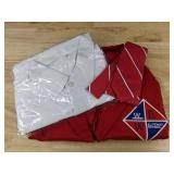 Womens School Uniform Costume Set Halloween Cosplay Shirt Coat Tie Outfit, Size Small $53 Retail - Brand New