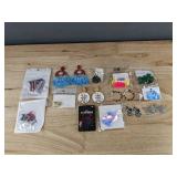 Fashion Pierced Earrings - 16 Pairs - Brand New
