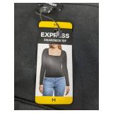 Express Black Squareneck Top - Women