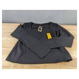 Express Black Squareneck Top - Women