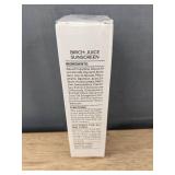 GROEI Birch Juice Sunscreen 2-Pack, SPF 50, 60 ml / 1.69 fl oz - Brand New