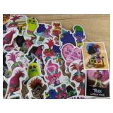 Trolls Stickers - 60 Total - Brand New