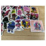 Trolls Stickers - 60 Total - Brand New