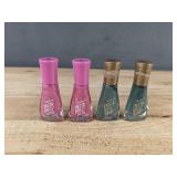 Resellers Dream! Sally Hansen Insta-Dri Crystal Nail Polish, 26 Bottles in 13 Colors - Brand New