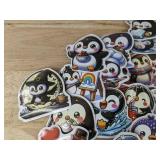 Penguin Stickers - 50 Total - Brand New