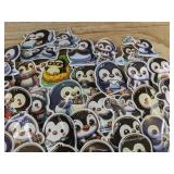 Penguin Stickers - 50 Total - Brand New