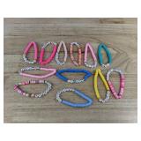 Taylor Swift Beaded Friendship Bracelets, 12 Total - Brand New