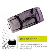 Epoch Elite Gear Grey Equipment Duffle Bag, Rip-Stop Hex Material, Vented Main Compartment with Spacious Design - Brand New