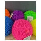 6 Play Right Light Up Puffer Balls - Brand New