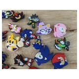 28 Brand New Sonic the Hedgehog Video Game Character Croc Charms