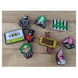 9 Brand New Beetlejuice Character Croc Charms
