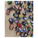 50 Brand New Scary Movie Character Croc Charms *N
