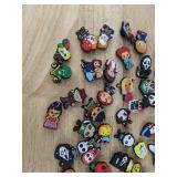 50 Brand New Scary Movie Character Croc Charms *N