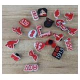 22 Brand New Sorority Character Croc Charms