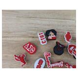 22 Brand New Sorority Character Croc Charms