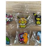 8 Brand New Pokemon and Friends Enamel Pins