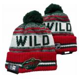 New Era Minnesota Wild Embroidered NHL Hockey Beanie Adult Winter Hat - Brand New *I