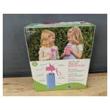 Bentgo Kids Stainless Steel Insulated Water Bottle Set 2-Pack, 14 oz - Brand New