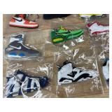 20 Brand New Nike, Air Jordan, Air Max, Kobe Sneaker Shoe Keychains