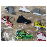 20 Brand New Nike, Air Jordan, Air Max, Kobe Sneaker Shoe Keychains