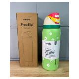 Owala FreeSip 32 oz Green Daisy Water Bottle - Brand New