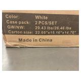 Stool - White (2 PCS/SET)