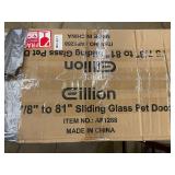 Ellion AF1288 - 78-81 in Sliding Glass Pet Door Kit