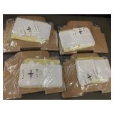 box - Momodelli Slice Dessert Cake Boxes - 20 Pcs/Pack, 4 Packs (Lot of 80)