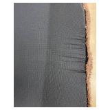 Brown Plush Shag Lounge Couch/Mattress - Includes Blanket