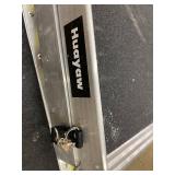 Walkway Ramp System (2-Piece) Aluminum with Non-Slip Black Deck for Commercial Use