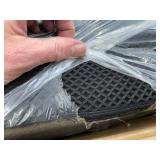 ROXO Twin Mattress 2-Pack - White Quilted Hex Pattern, Plastic Wrapped