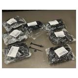 NV 1 - Automotive Nylon Clip Assortment 7 bags 100-Piece Universal Auto Fasteners - Interior Trim