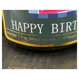Mpls - Back & Body Hurts Happy Birthday! Lavender Candle - 9 oz Soy Wax, 45 Hr Burn Time