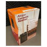 Mpls - Aikoper NT15-20A Ceramic Heater - 3 Heat & 1 Fan, Adjustable Thermostat, Portable