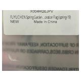 48 - FUYUCHEN Spring Garden Flags - 12x18 inch Hello Spring & Welcome Floral Decor (New)