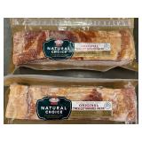 J - Hormel Natural Choice Uncured Bacon, Original Thick Cut, 2 x 20oz (Exp. 09/2025)