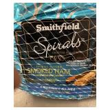 Smithfield Spirals Smoked Ham - Spiral-Sliced with Crunchy Glaze, approx 9 lb