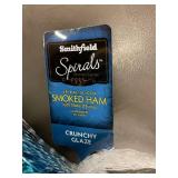 Smithfield Spirals Smoked Ham - Spiral-Sliced with Crunchy Glaze, approx 9 lb