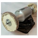 Craftsman 6" Buffer and Cal-Hawk 6" Bench Grinder with Polishing Compounds