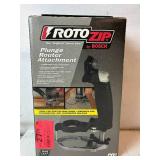 RotoZip Revolution Spiral Saw Kit Model REV01 with ROTOZIP Circle Cutter, RotoZip Plunge Router Attachment and 2  Zip Mate Attachments