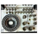 Huge Assortment of Screwdriver Bits, Drill Bits, Hex Bit Sockets, Hole Saws and Speedbor Bits