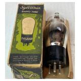 Collection of Vintage Electronic Vacuum Tubes - Variety of Brands and Sizes