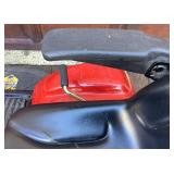 Craftsman Revolution Zero Turn Lawn Mower, 42" Bagger, Broadcast Spreader, Dethatcher and Utility Cart