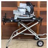 Delta 12" Compound Laser Miter Saw Model 36-322L and Delta Universal Miter Sw Stand Model 36-136