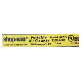 Shop Vac Portable Room Air Cleaner Series AC235