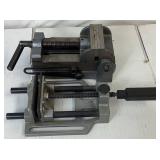 Quick Release Drill Press Vise and Heavy Duty Machinist Drill Press Vise