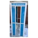 Vintage Fullsize Bell Telephone Booth