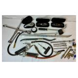 Tire Service Bundle includes Craftsman 2 1/4 Ton Jack Model 875.505230 comes with Hard Case (latch is broken) , Tire Inflators, and Assorted Tire Tools