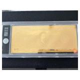 24K Gold Foil $50 Dollar Grand Canyon National Park Tribute Note 50mg